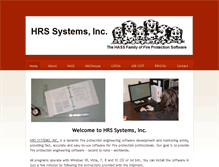 Tablet Screenshot of hrssystems.com